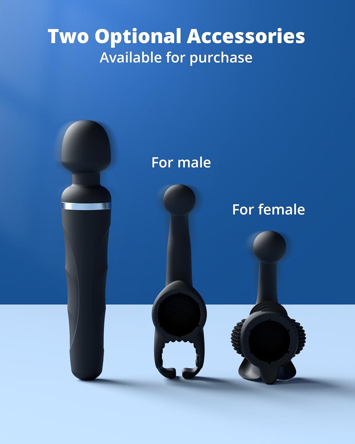 LOVENSE Domi 2 Wand Vibrator – Compact Clitoral Massager with Remote App Control for Men & Women