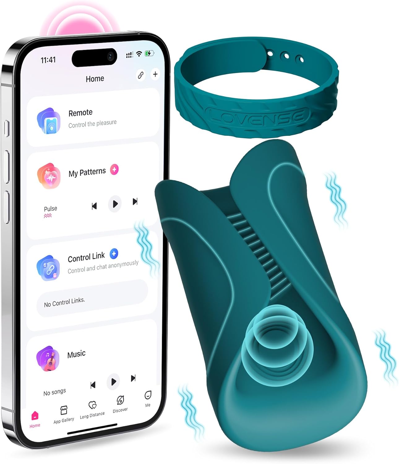 LOVENSE Lush 4 + Gush 2 Bundle – G-Spot Egg Vibrator & Male Masturbator for Couples Play