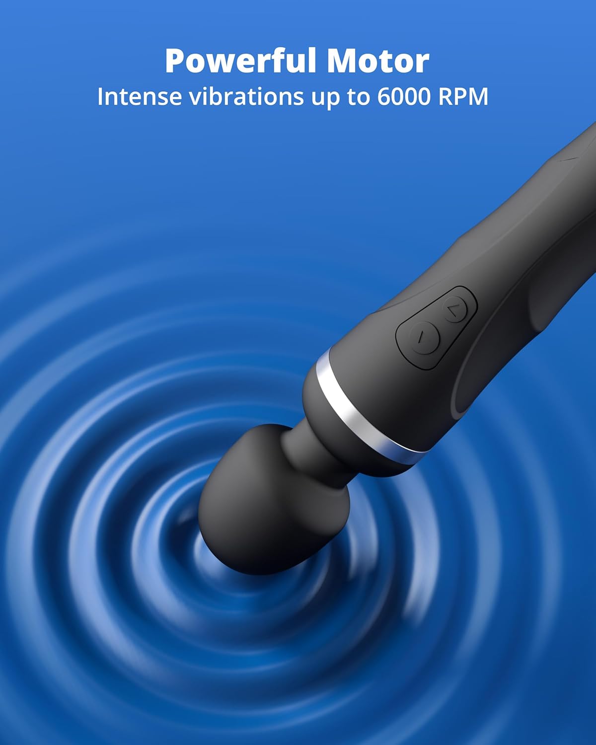 LOVENSE Domi 2 Wand Vibrator – Compact Clitoral Massager with Remote App Control for Men & Women