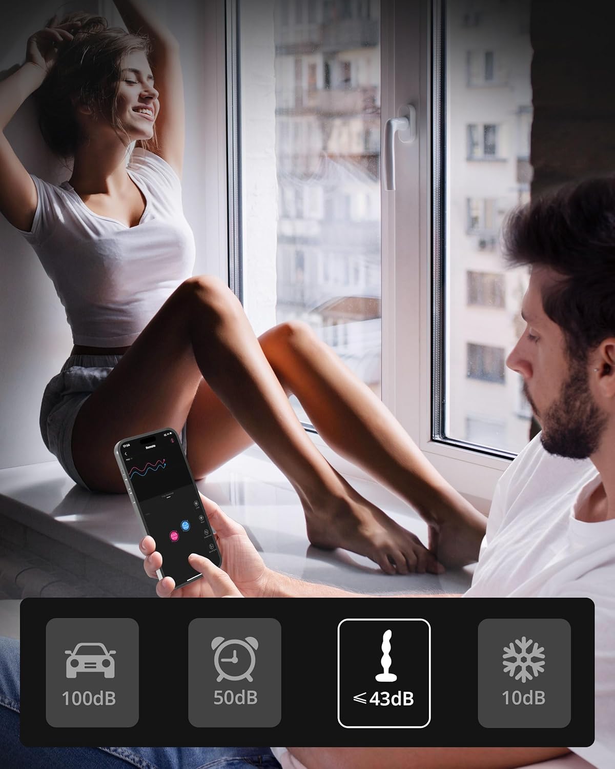 LOVENSE Ridge Vibrator – 360° Rotating Anal Beads & Butt Plug with Remote Control for Men & Women