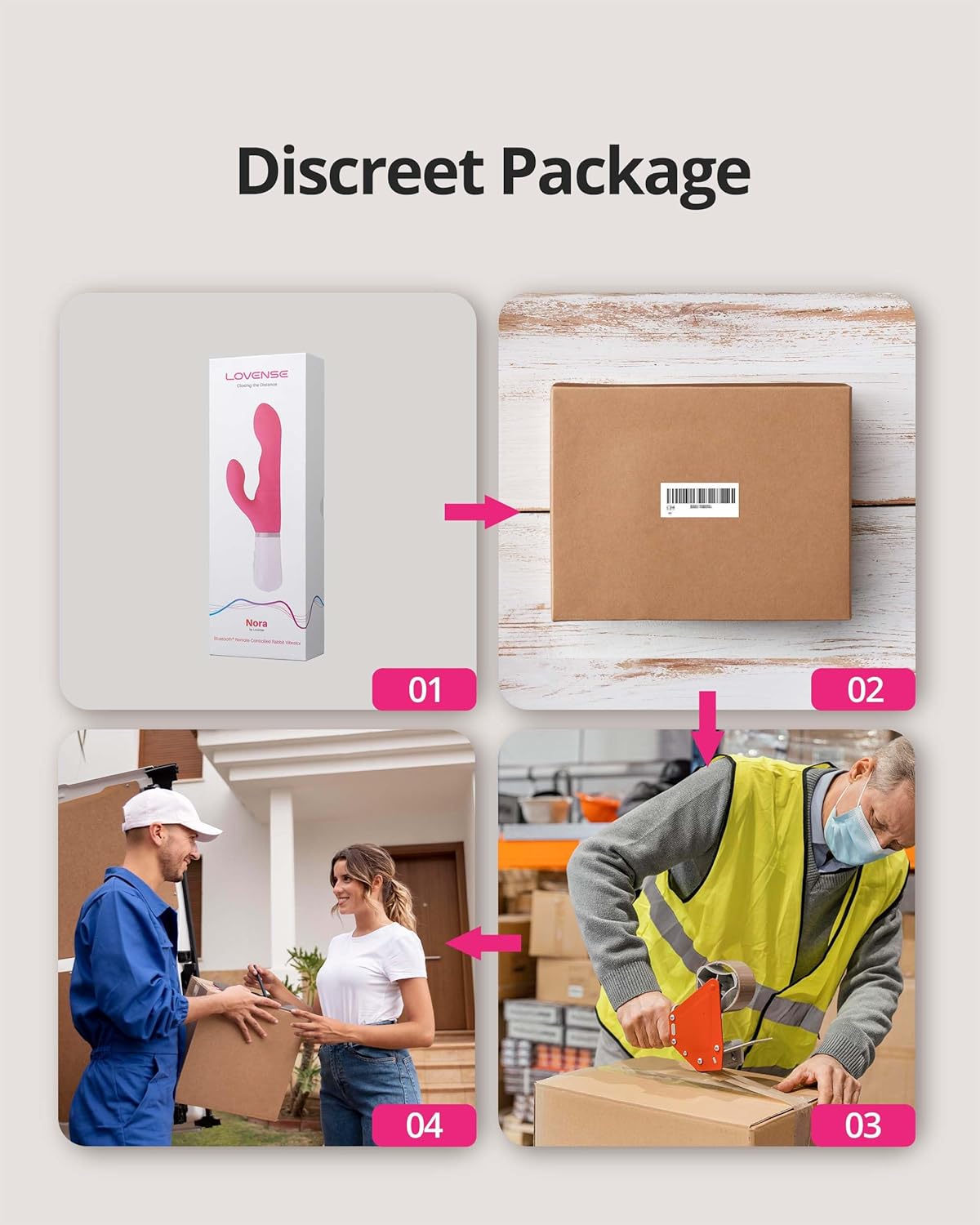 LOVENSE Max 2 + Nora Bundle – Remote Control Male Masturbator & Rabbit Vibrator for Couples