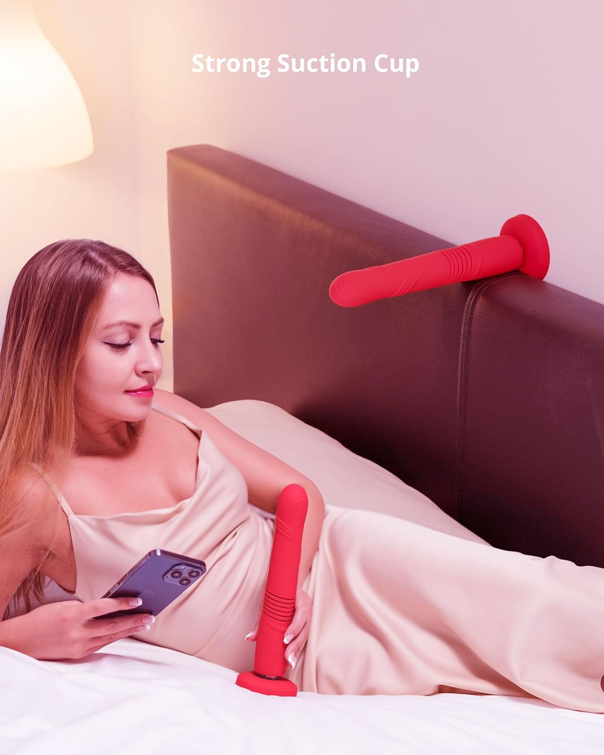 LOVENSE Gravity Thrusting G-Spot Vibrator – App Controlled, Rechargeable Dildo with Vibration & Bluetooth for Couples Play