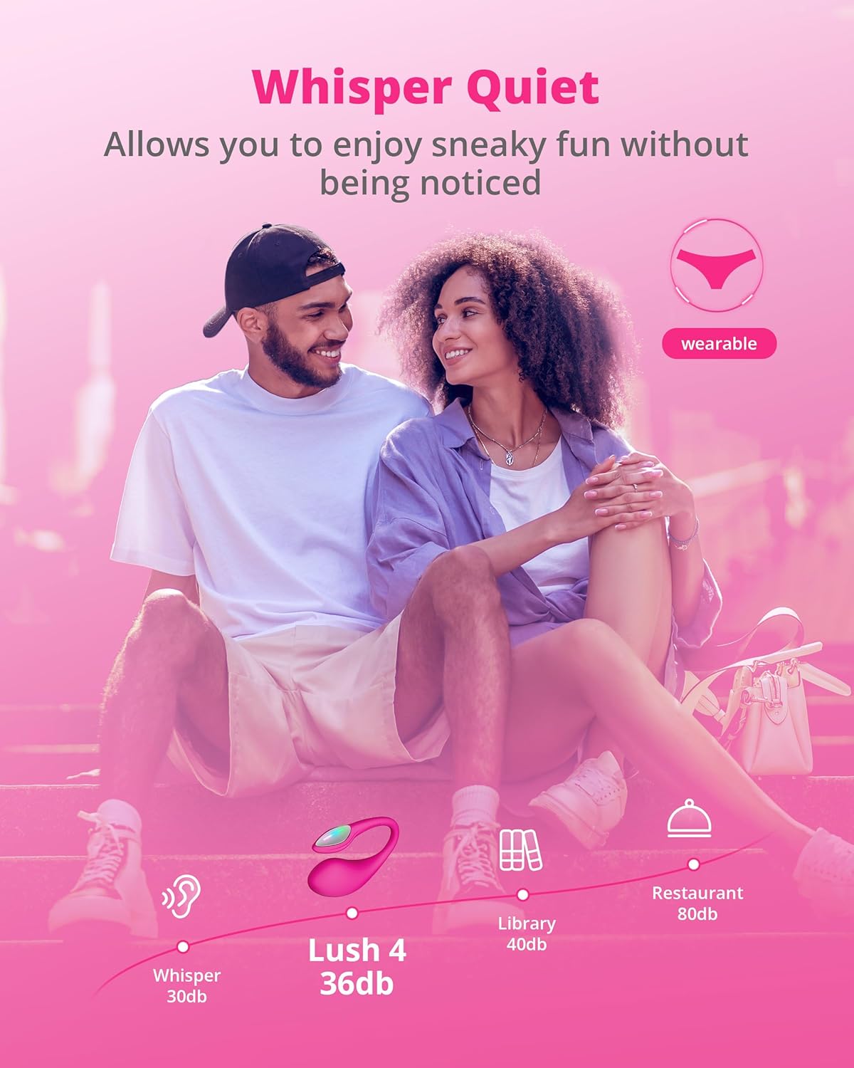 LOVENSE Lush 4 + Ferri Bundle – Remote Control G-Spot & Panty Vibrators for Women