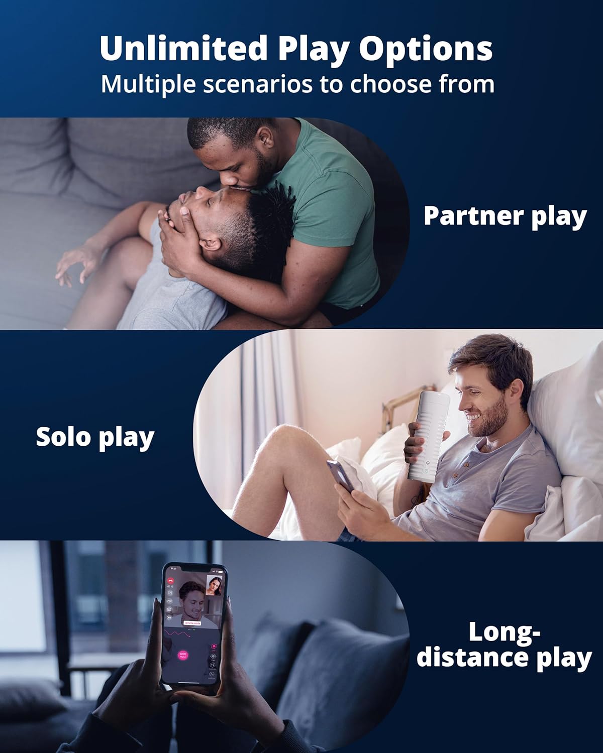 LOVENSE Osci 3 + Max 2 Bundle – Rabbit G-Spot Vibrator & Male Masturbator for Couples