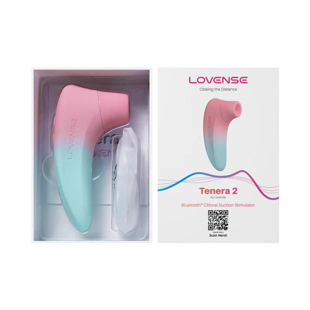 LOVENSE Tenera 2 Remote-Controlled Clitoral Suction Stimulator with PulseSense™ Tech