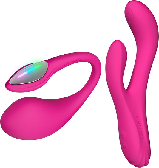 LOVENSE Lush 4 + Osci 3 Bundle – Wearable G-Spot Vibrator & Dual Motor Rabbit Vibrator for Women