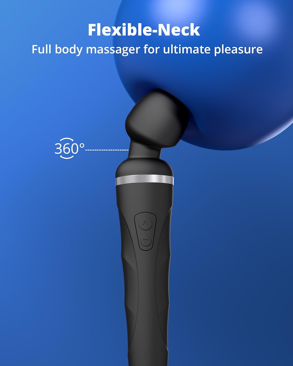 LOVENSE Domi 2 Wand Vibrator – Compact Clitoral Massager with Remote App Control for Men & Women