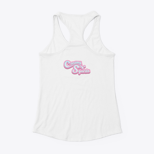 Women’s Racerback Tanktop - Pink Logo