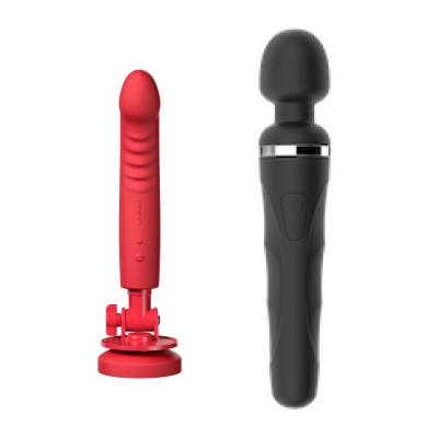 Lovense Mission 2 & Domi 2 Powerful Vibrator Set – G-Spot, Clitoral & Nipple Stimulation, Adjustable Vibration Modes, Bluetooth App Control, Solo & Couple Play